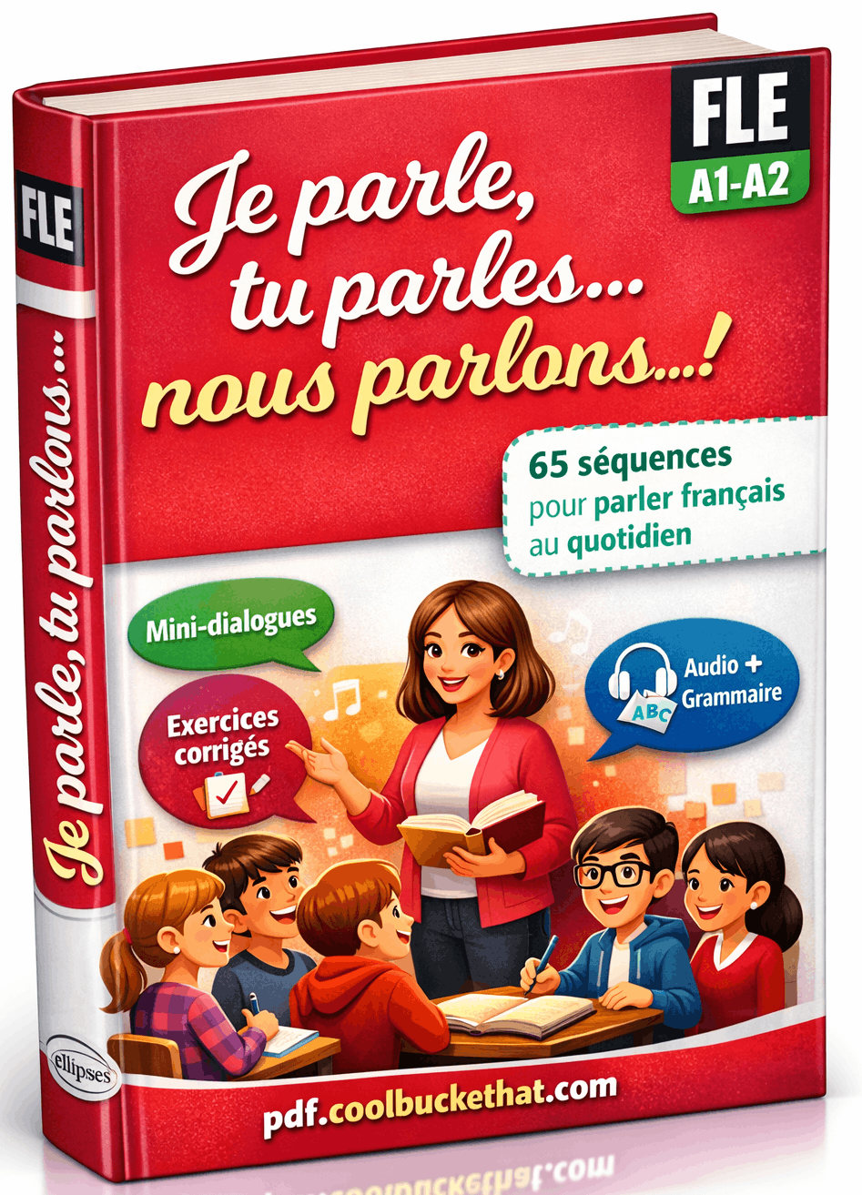 Fle. je parle, tu parles, nous parlons… 65 se…