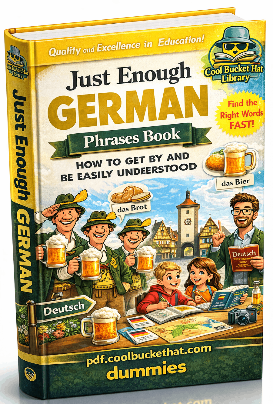 Just Enough German Phrases Book