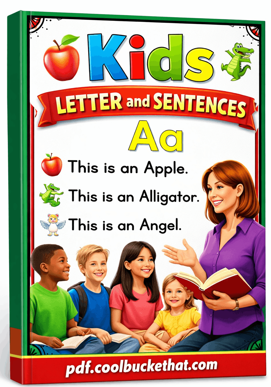 Kids Letter and Sentences